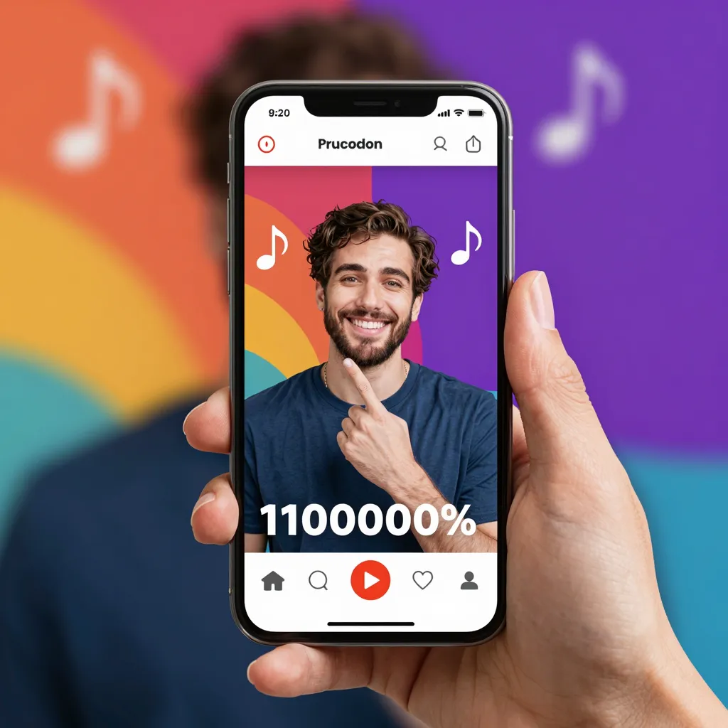 Content creator with reel performance
