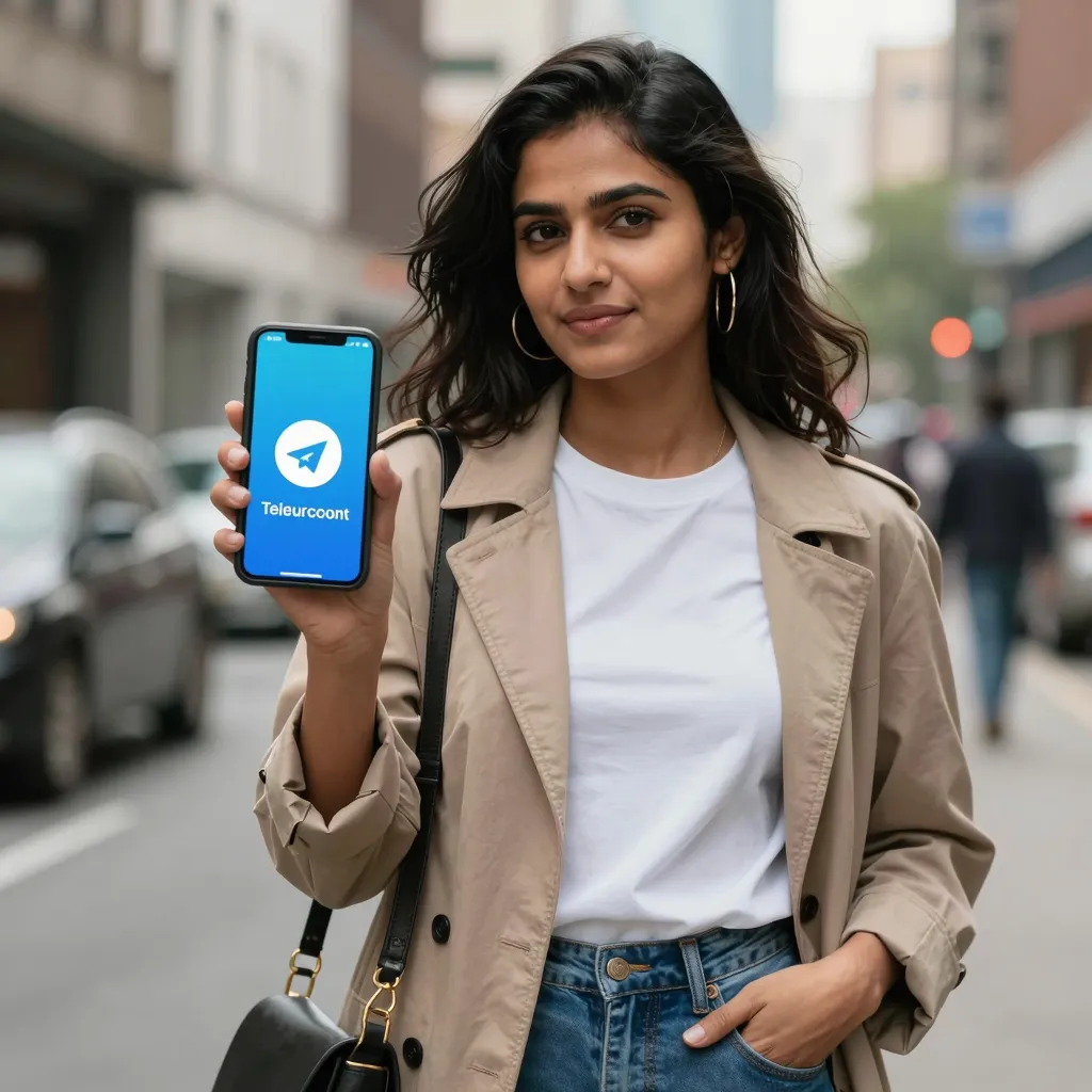 Influencer with high Telegram post views