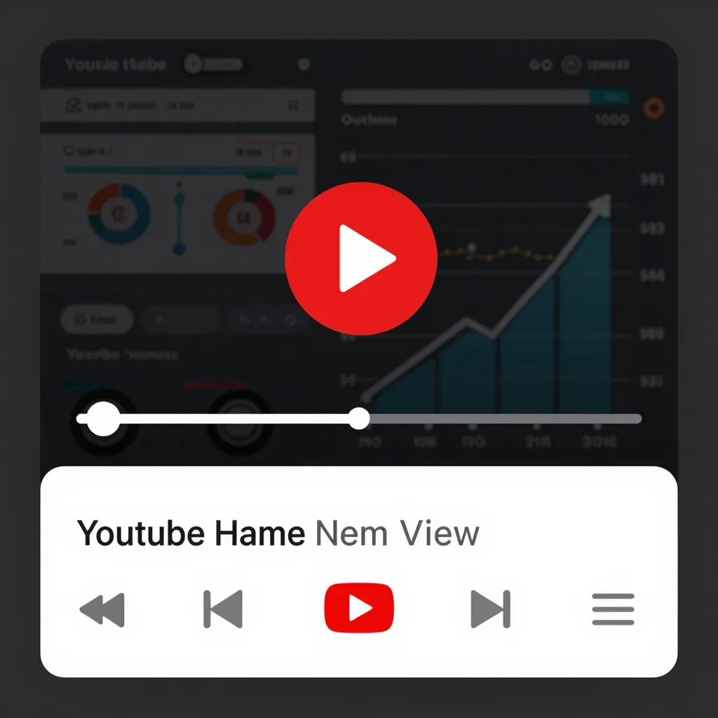 YouTube video player with high view count